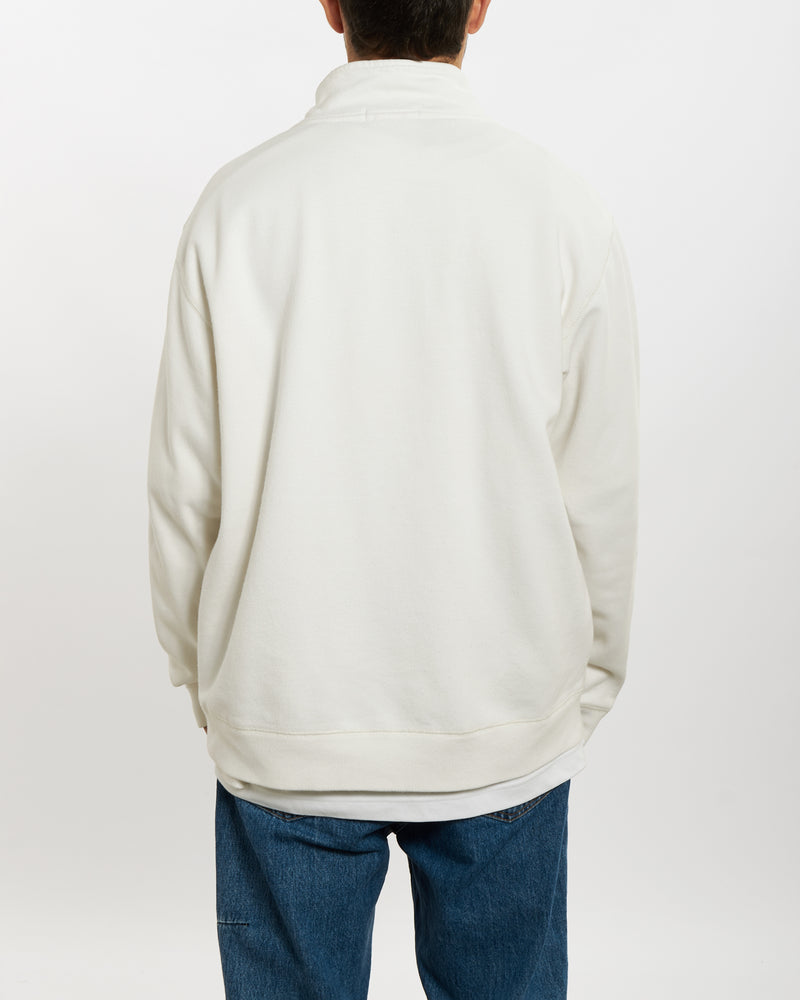Vintage Nautica Quarter Zip Sweatshirt <br>L , The Real Deal , newtown, sydney, australia, thrift store, opshop, preloved, secondhand, sustainable, retro, antique, 70s, 80s, 90s, 2000s, 00s, fashion, clothing, streetwear, trendy, garment, style, boutique, store, shop, archive, sale, cheap, best, top