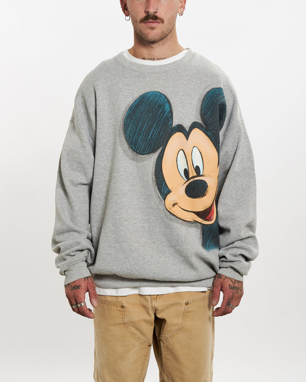 90s Disney Mickey Mouse Sweatshirt <br>L