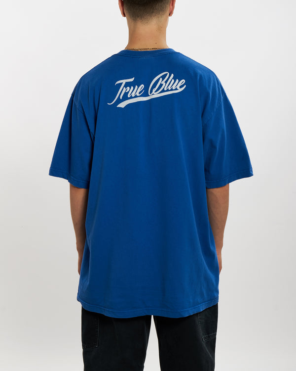 Vintage 90s MLB Los Angeles Dodgers Tee <br>L , The Real Deal , newtown, sydney, australia, thrift store, opshop, preloved, secondhand, sustainable, retro, antique, 70s, 80s, 90s, 2000s, 00s, fashion, clothing, streetwear, trendy, garment, style, boutique, store, shop, archive, sale, cheap, best, top