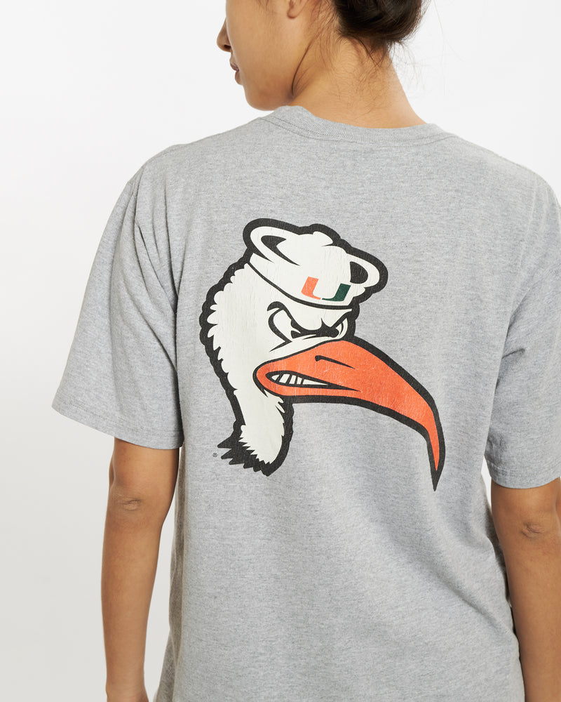 Vintage 90s Nike NCAA University of Miami Hurricanes Tee <br>M , The Real Deal , newtown, sydney, australia, thrift store, opshop, preloved, secondhand, sustainable, retro, antique, 70s, 80s, 90s, 2000s, 00s, fashion, clothing, streetwear, trendy, garment, style, boutique, store, shop, archive, sale, cheap, best, top