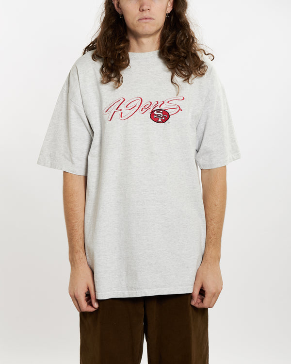 Vintage 90s NFL San Francisco 49ers Tee <br>XL , The Real Deal , newtown, sydney, australia, thrift store, opshop, preloved, secondhand, sustainable, retro, antique, 70s, 80s, 90s, 2000s, 00s, fashion, clothing, streetwear, trendy, garment, style, boutique, store, shop, archive, sale, cheap, best, top