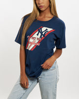 Vintage 80s MLB New York Yankees Tee <br>S , The Real Deal , newtown, sydney, australia, thrift store, opshop, preloved, secondhand, sustainable, retro, antique, 70s, 80s, 90s, 2000s, 00s, fashion, clothing, streetwear, trendy, garment, style, boutique, store, shop, archive, sale, cheap, best, top