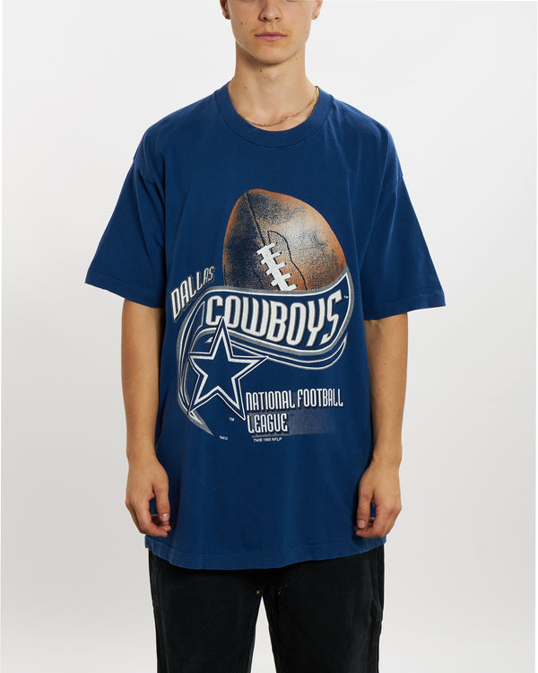 Vintage 1995 NFL Dallas Cowboys Tee <br>L , The Real Deal , newtown, sydney, australia, thrift store, opshop, preloved, secondhand, sustainable, retro, antique, 70s, 80s, 90s, 2000s, 00s, fashion, clothing, streetwear, trendy, garment, style, boutique, store, shop, archive, sale, cheap, best, top