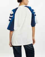 Vintage 90s Adidas Embroidered Tee <br>M , The Real Deal , newtown, sydney, australia, thrift store, opshop, preloved, secondhand, sustainable, retro, antique, 70s, 80s, 90s, 2000s, 00s, fashion, clothing, streetwear, trendy, garment, style, boutique, store, shop, archive, sale, cheap, best, top