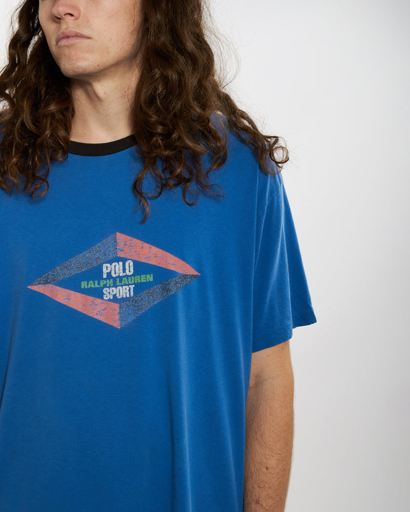 Vintage 90s Polo Sport Ralph Lauren Tee <br>XL , The Real Deal , newtown, sydney, australia, thrift store, opshop, preloved, secondhand, sustainable, retro, antique, 70s, 80s, 90s, 2000s, 00s, fashion, clothing, streetwear, trendy, garment, style, boutique, store, shop, archive, sale, cheap, best, top