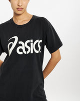 Vintage 90s Asics Tee <br>M , The Real Deal , newtown, sydney, australia, thrift store, opshop, preloved, secondhand, sustainable, retro, antique, 70s, 80s, 90s, 2000s, 00s, fashion, clothing, streetwear, trendy, garment, style, boutique, store, shop, archive, sale, cheap, best, top