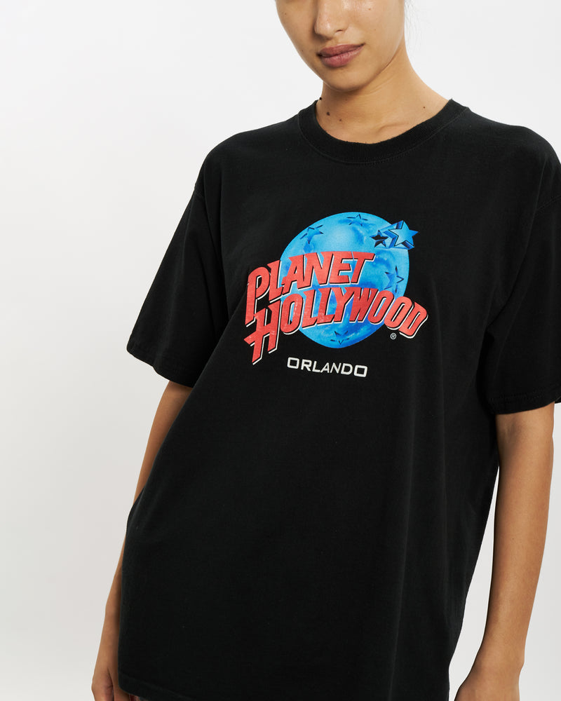 Vintage 90s Planet Hollywood 'Orlando' Tee <br>M , The Real Deal , newtown, sydney, australia, thrift store, opshop, preloved, secondhand, sustainable, retro, antique, 70s, 80s, 90s, 2000s, 00s, fashion, clothing, streetwear, trendy, garment, style, boutique, store, shop, archive, sale, cheap, best, top