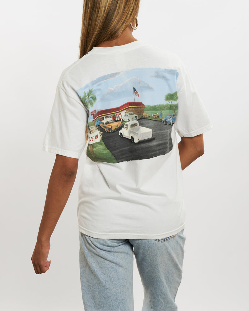 Vintage In-N-Out Burger Tee <br>XS , The Real Deal , newtown, sydney, australia, thrift store, opshop, preloved, secondhand, sustainable, retro, antique, 70s, 80s, 90s, 2000s, 00s, fashion, clothing, streetwear, trendy, garment, style, boutique, store, shop, archive, sale, cheap, best, top