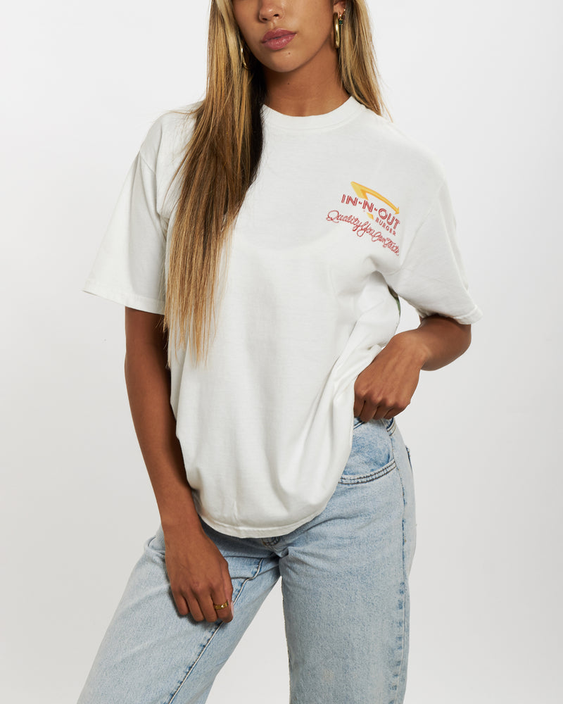 Vintage In-N-Out Burger Tee <br>XS , The Real Deal , newtown, sydney, australia, thrift store, opshop, preloved, secondhand, sustainable, retro, antique, 70s, 80s, 90s, 2000s, 00s, fashion, clothing, streetwear, trendy, garment, style, boutique, store, shop, archive, sale, cheap, best, top