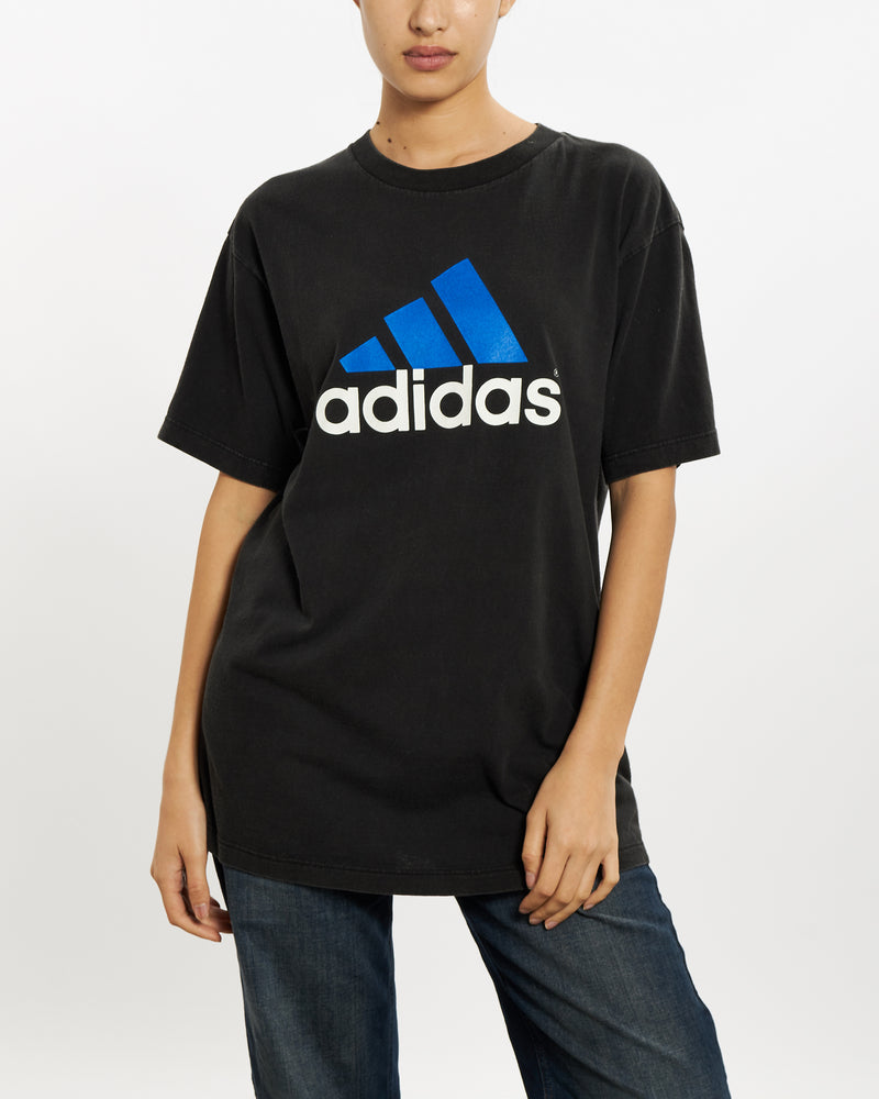 Vintage 90s Adidas Tee <br>M , The Real Deal , newtown, sydney, australia, thrift store, opshop, preloved, secondhand, sustainable, retro, antique, 70s, 80s, 90s, 2000s, 00s, fashion, clothing, streetwear, trendy, garment, style, boutique, store, shop, archive, sale, cheap, best, top