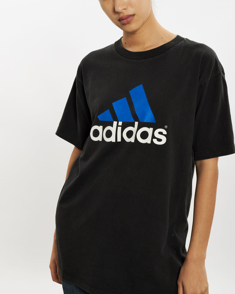 Vintage 90s Adidas Tee <br>M , The Real Deal , newtown, sydney, australia, thrift store, opshop, preloved, secondhand, sustainable, retro, antique, 70s, 80s, 90s, 2000s, 00s, fashion, clothing, streetwear, trendy, garment, style, boutique, store, shop, archive, sale, cheap, best, top