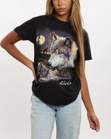 Vintage Alaska Wildlife Tee <br>XS , The Real Deal , newtown, sydney, australia, thrift store, opshop, preloved, secondhand, sustainable, retro, antique, 70s, 80s, 90s, 2000s, 00s, fashion, clothing, streetwear, trendy, garment, style, boutique, store, shop, archive, sale, cheap, best, top