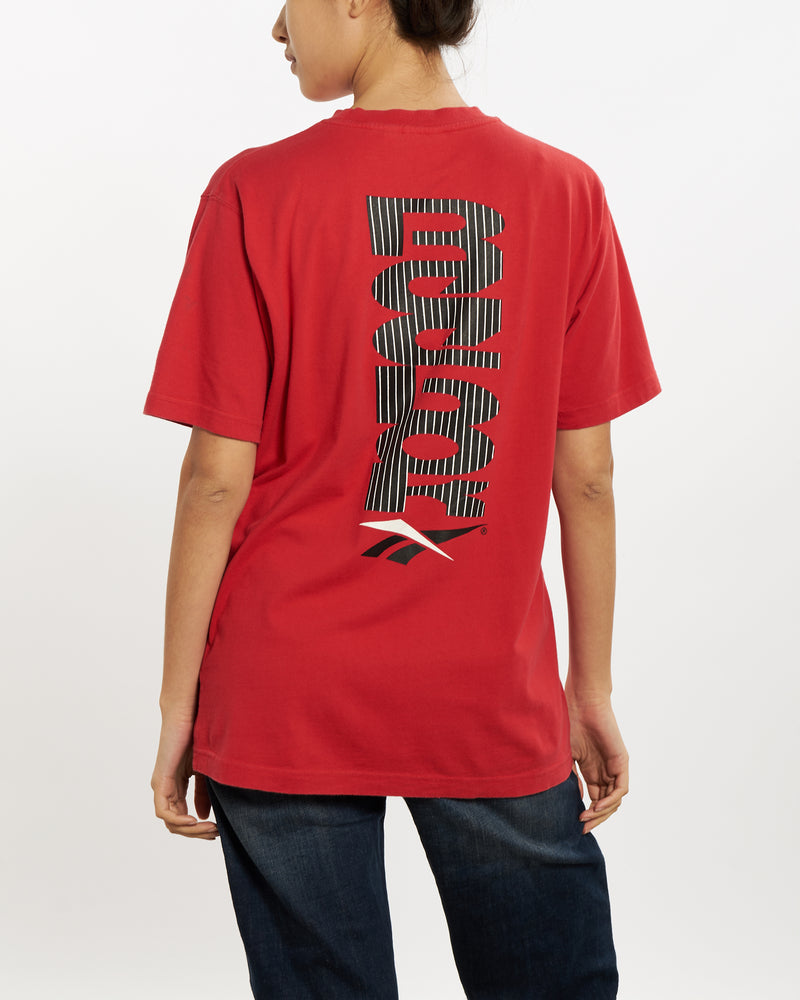 Vintage 90s Reebok Tee <br>M , The Real Deal , newtown, sydney, australia, thrift store, opshop, preloved, secondhand, sustainable, retro, antique, 70s, 80s, 90s, 2000s, 00s, fashion, clothing, streetwear, trendy, garment, style, boutique, store, shop, archive, sale, cheap, best, top