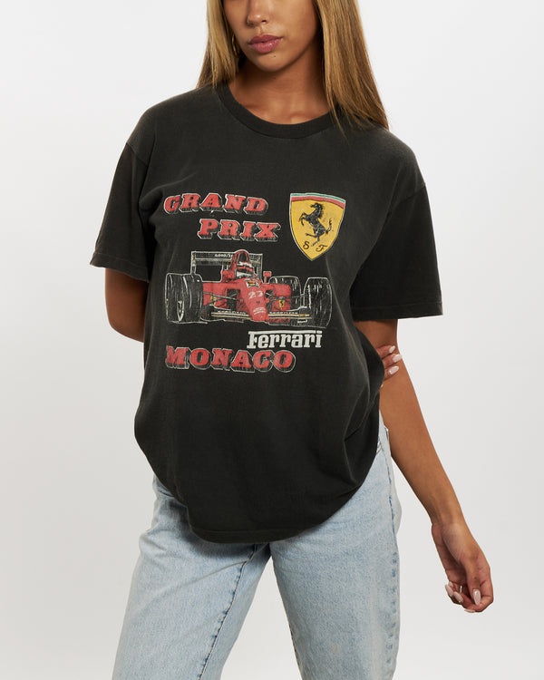 80s Grand Prix Monaco Ferrari Tee <br>XS