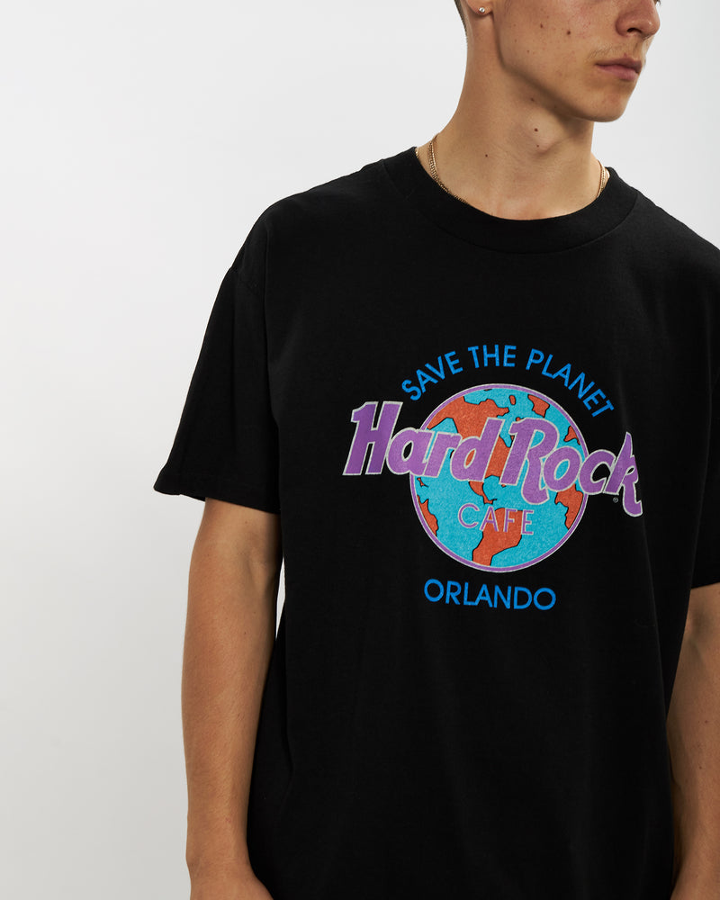 Vintage 90s Hard Rock Cafe 'Orlando' Tee <br>L , The Real Deal , newtown, sydney, australia, thrift store, opshop, preloved, secondhand, sustainable, retro, antique, 70s, 80s, 90s, 2000s, 00s, fashion, clothing, streetwear, trendy, garment, style, boutique, store, shop, archive, sale, cheap, best, top