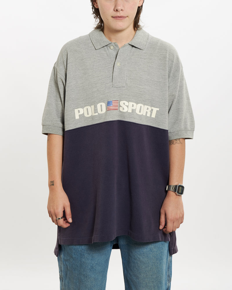 90s Polo Sport Ralph Lauren Polo Shirt <br>M