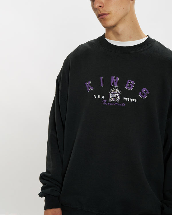 90s NBA Sacramento Kings Sweatshirt <br>L