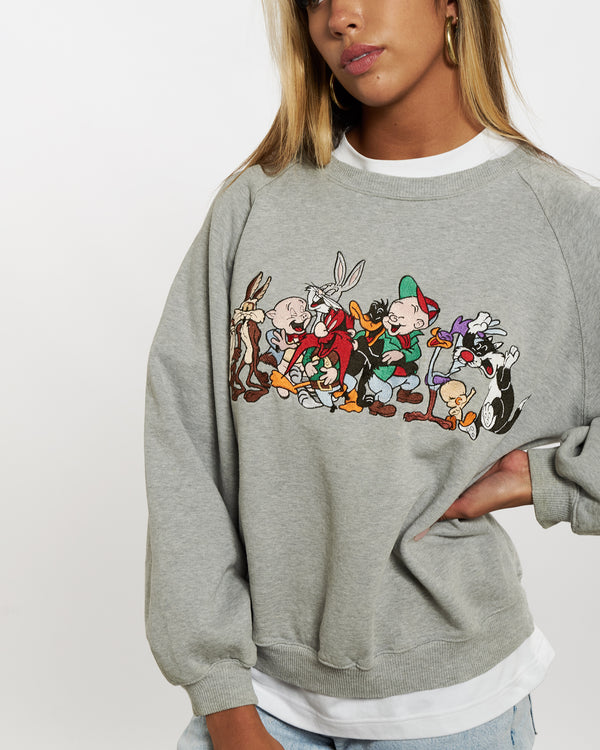 1991 Looney Tunes Embroidered Sweatshirt <br>XS