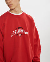Vintage NCAA Ohio State Buckeyes Sweatshirt <br>L