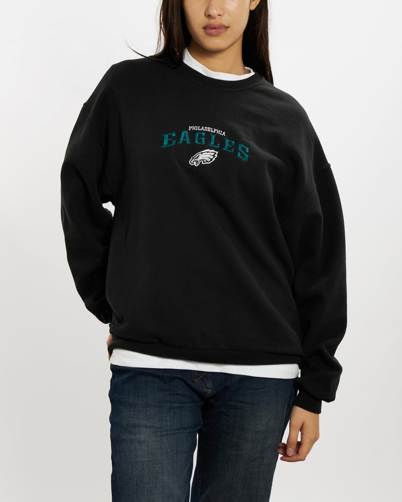 Vintage 90s NFL Philadelphia Eagles Sweatshirt <br>M , The Real Deal , newtown, sydney, australia, thrift store, opshop, preloved, secondhand, sustainable, retro, antique, 70s, 80s, 90s, 2000s, 00s, fashion, clothing, streetwear, trendy, garment, style, boutique, store, shop, archive, sale, cheap, best, top