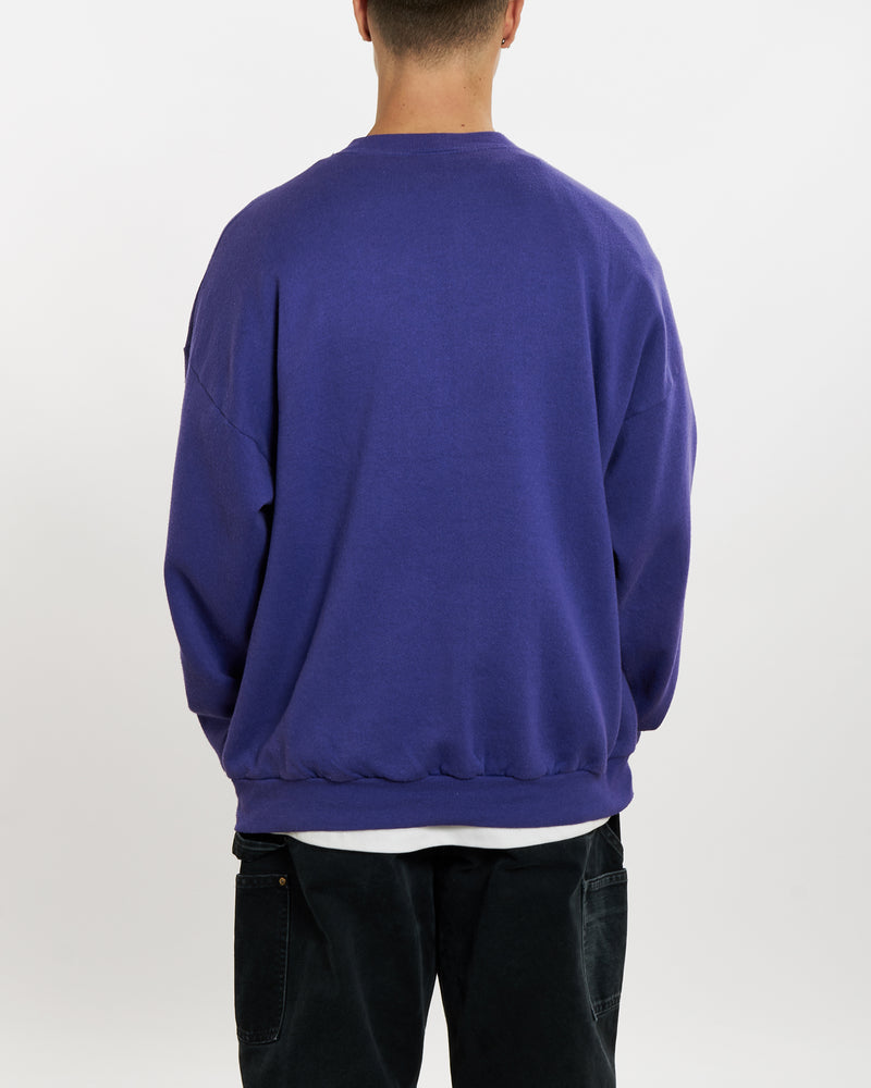 Vintage 90s NFL Minnesota Vikings Sweatshirt <br>L , The Real Deal , newtown, sydney, australia, thrift store, opshop, preloved, secondhand, sustainable, retro, antique, 70s, 80s, 90s, 2000s, 00s, fashion, clothing, streetwear, trendy, garment, style, boutique, store, shop, archive, sale, cheap, best, top