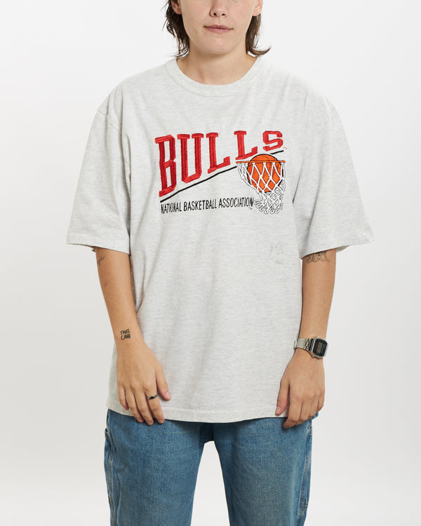 90s NBA Chicago Bulls Embroidered Tee <br>S
