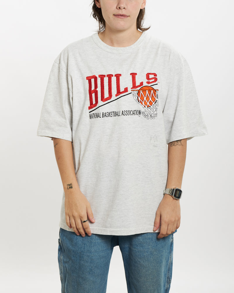 Vintage 90s NBA Chicago Bulls Embroidered Tee <br>S , The Real Deal , newtown, sydney, australia, thrift store, opshop, preloved, secondhand, sustainable, retro, antique, 70s, 80s, 90s, 2000s, 00s, fashion, clothing, streetwear, trendy, garment, style, boutique, store, shop, archive, sale, cheap, best, top
