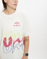 Vintage 90s Umbro Tee <br>S , The Real Deal , newtown, sydney, australia, thrift store, opshop, preloved, secondhand, sustainable, retro, antique, 70s, 80s, 90s, 2000s, 00s, fashion, clothing, streetwear, trendy, garment, style, boutique, store, shop, archive, sale, cheap, best, top