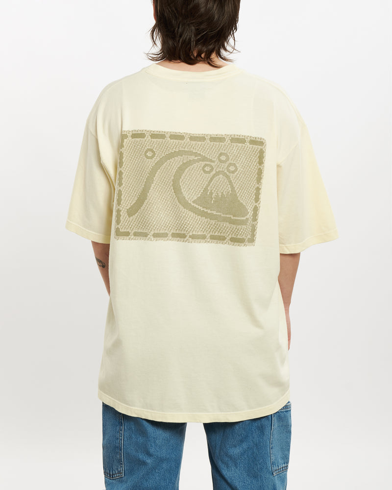 Vintage 90s Quiksilver Tee <br>S , The Real Deal , newtown, sydney, australia, thrift store, opshop, preloved, secondhand, sustainable, retro, antique, 70s, 80s, 90s, 2000s, 00s, fashion, clothing, streetwear, trendy, garment, style, boutique, store, shop, archive, sale, cheap, best, top