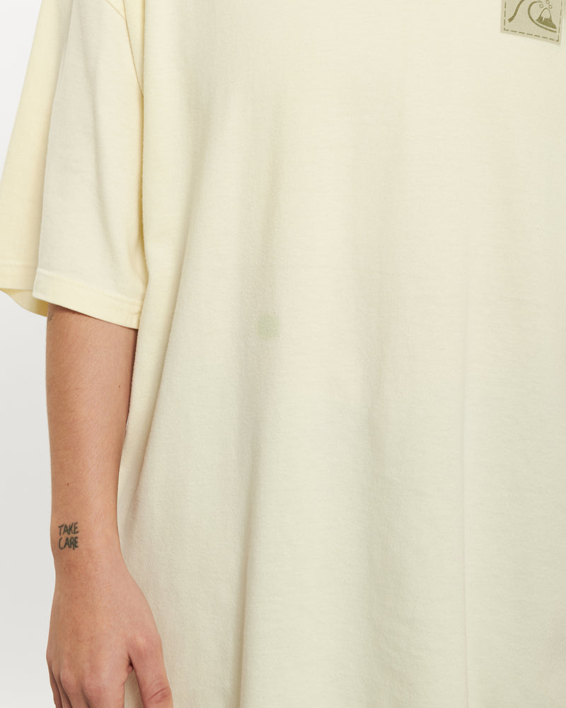 Vintage 90s Quiksilver Tee <br>S , The Real Deal , newtown, sydney, australia, thrift store, opshop, preloved, secondhand, sustainable, retro, antique, 70s, 80s, 90s, 2000s, 00s, fashion, clothing, streetwear, trendy, garment, style, boutique, store, shop, archive, sale, cheap, best, top