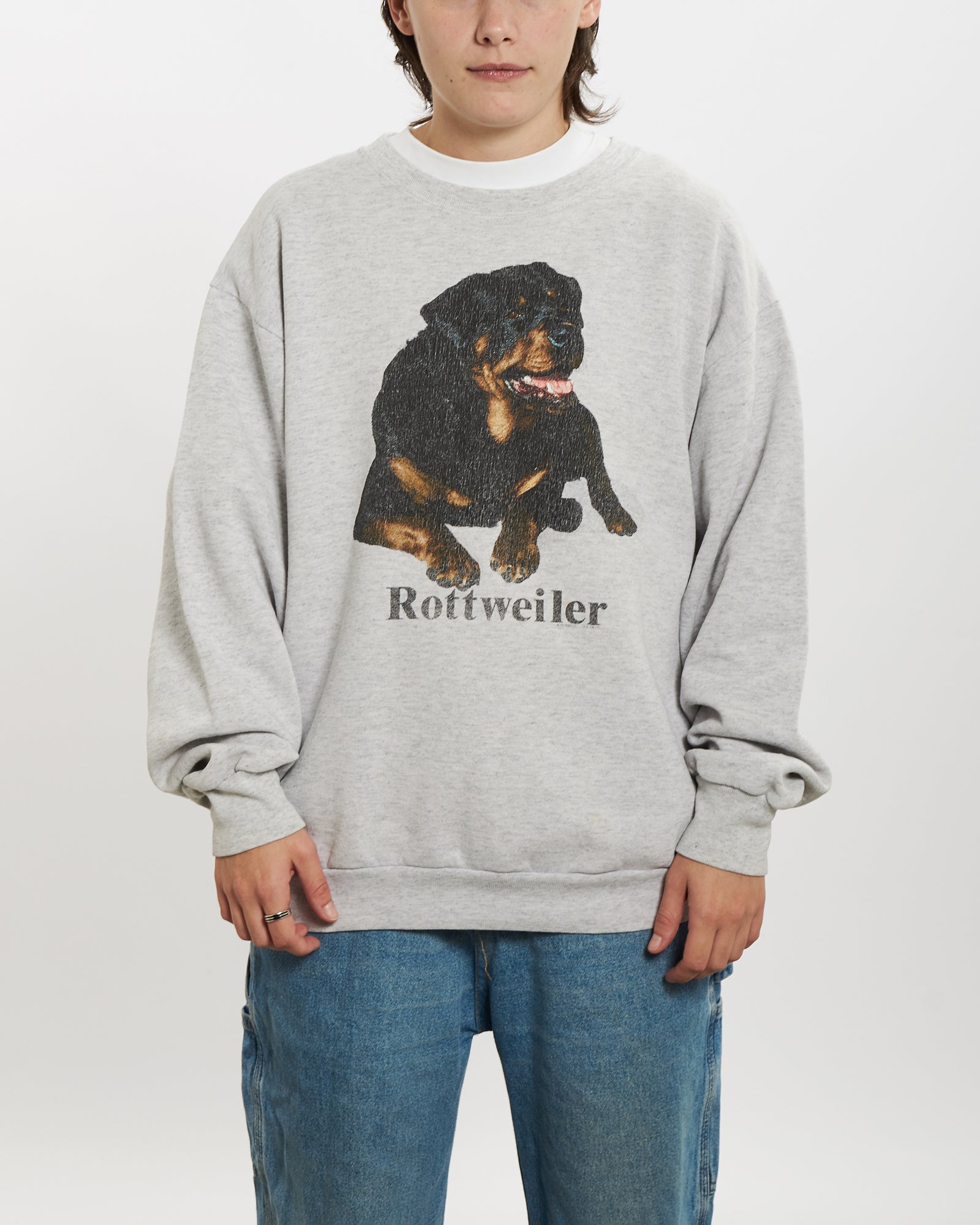Rottweiler Ropa 90s Rottweiler Sweatshirt S – The Real Deal