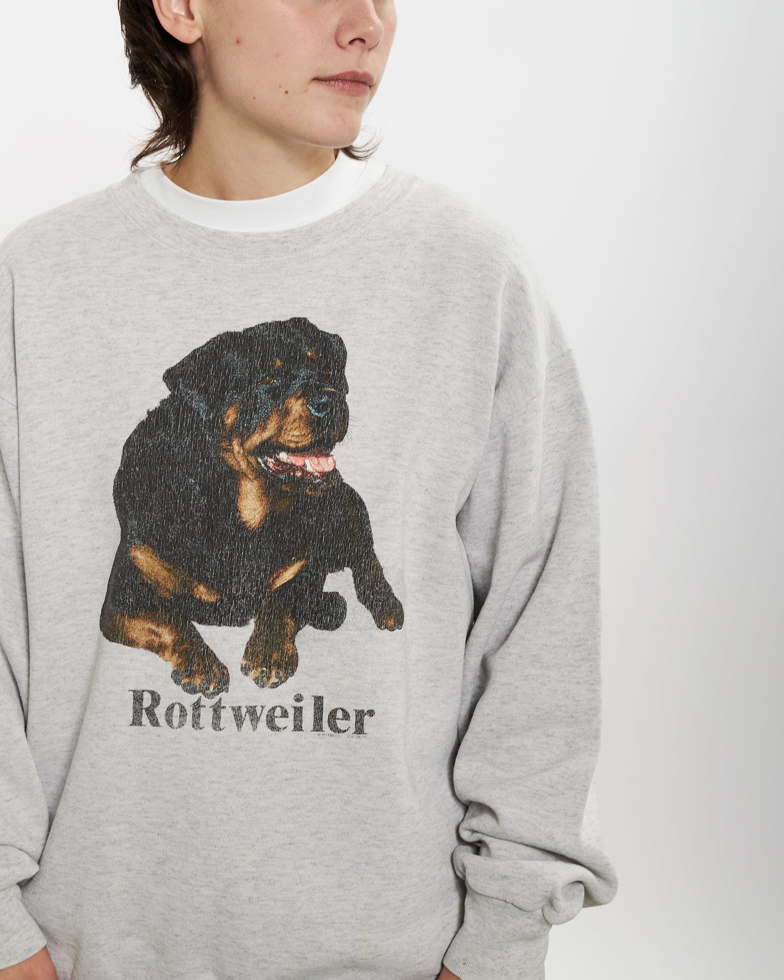 Rottweiler Ropa 90s Rottweiler Sweatshirt S – The Real Deal
