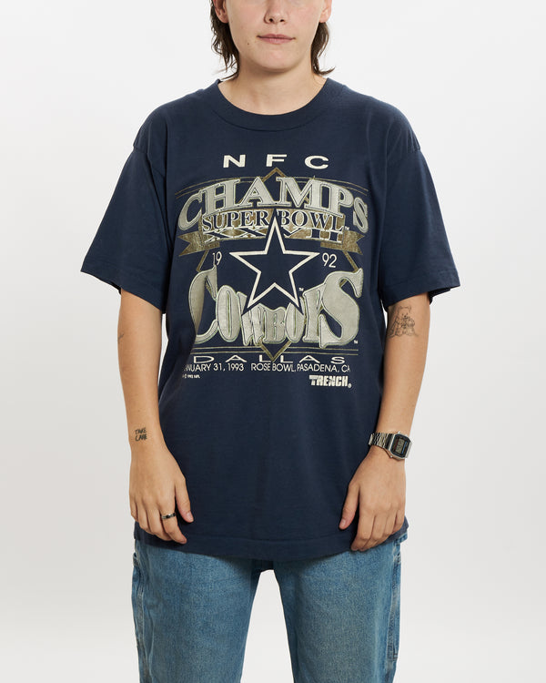 Vintage 1993 NFL Dallas Cowboys Tee <br>S , The Real Deal , newtown, sydney, australia, thrift store, opshop, preloved, secondhand, sustainable, retro, antique, 70s, 80s, 90s, 2000s, 00s, fashion, clothing, streetwear, trendy, garment, style, boutique, store, shop, archive, sale, cheap, best, top