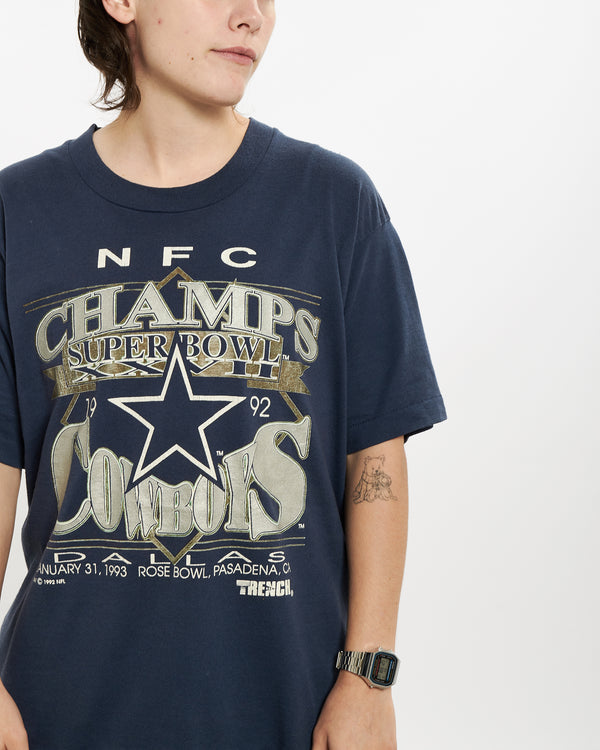 Vintage 1993 NFL Dallas Cowboys Tee <br>S , The Real Deal , newtown, sydney, australia, thrift store, opshop, preloved, secondhand, sustainable, retro, antique, 70s, 80s, 90s, 2000s, 00s, fashion, clothing, streetwear, trendy, garment, style, boutique, store, shop, archive, sale, cheap, best, top