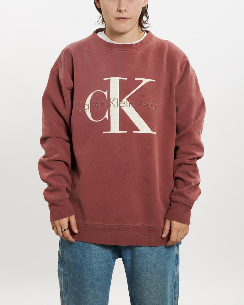 Vintage Calvin Klein Jeans Sweatshirt <br>S , The Real Deal , newtown, sydney, australia, thrift store, opshop, preloved, secondhand, sustainable, retro, antique, 70s, 80s, 90s, 2000s, 00s, fashion, clothing, streetwear, trendy, garment, style, boutique, store, shop, archive, sale, cheap, best, top