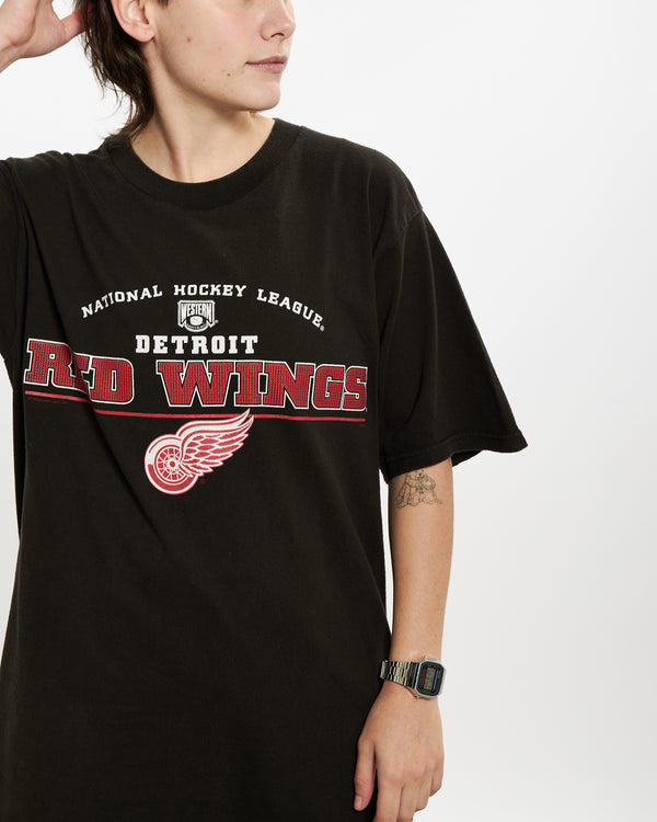 90s NHL Detroit Red Wings Tee <br>S