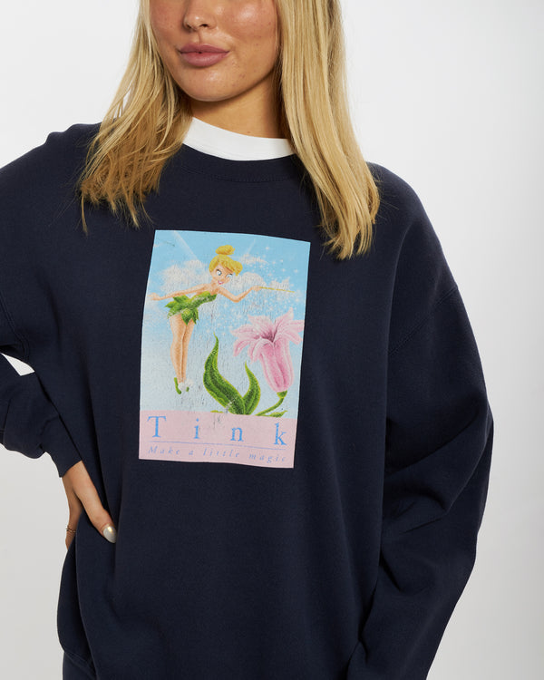 90s Disney Tinkerbell Sweatshirt <br>M