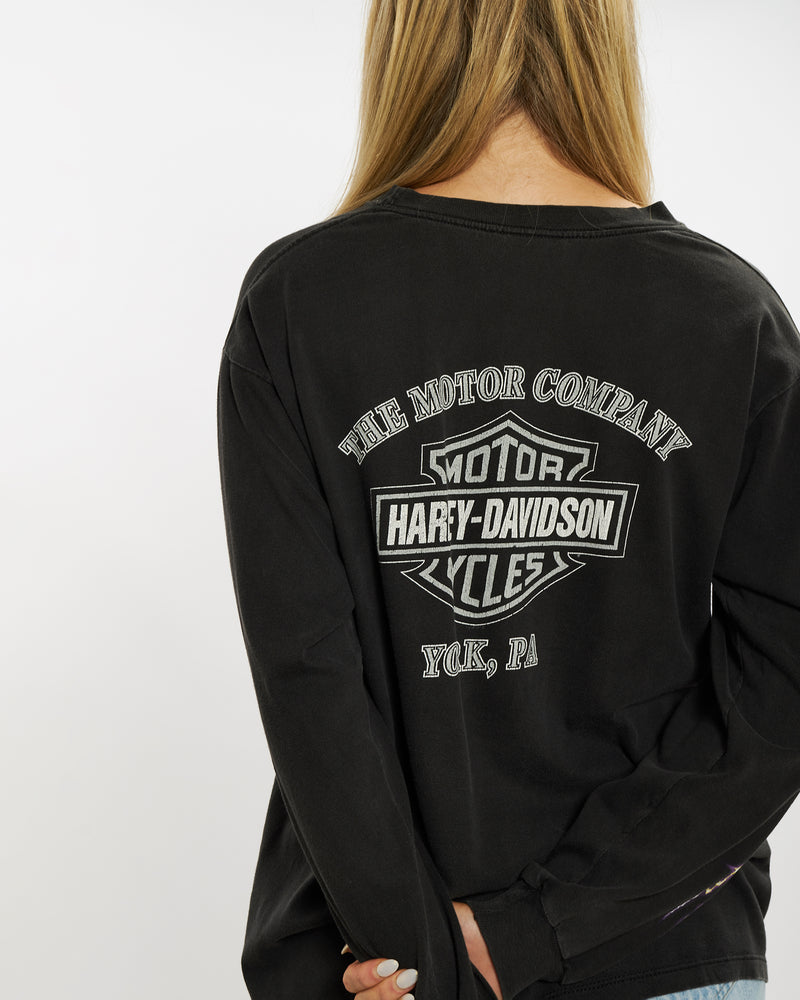 Vintage Harley Davidson Long Sleeve Tee <br>M
