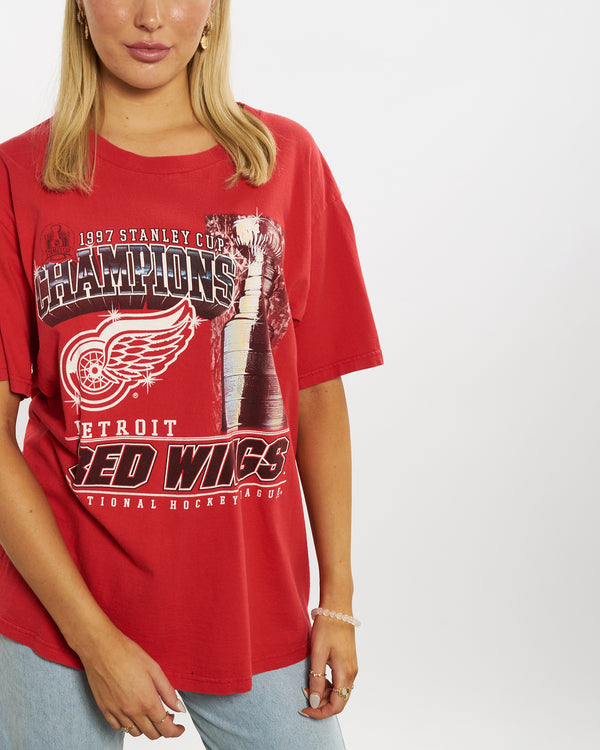 1997 NHL Detroit Red Wings Tee <br>M