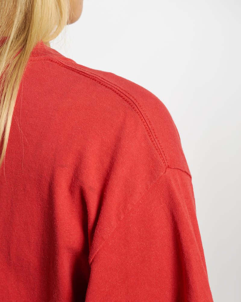 Vintage 1997 MLB Cleveland Indians Tee <br>M , The Real Deal , newtown, sydney, australia, thrift store, opshop, preloved, secondhand, sustainable, retro, antique, 70s, 80s, 90s, 2000s, 00s, fashion, clothing, streetwear, trendy, garment, style, boutique, store, shop, archive, sale, cheap, best, top