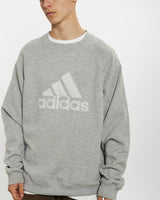 Vintage Adidas Sweatshirt <br>L , The Real Deal , newtown, sydney, australia, thrift store, opshop, preloved, secondhand, sustainable, retro, antique, 70s, 80s, 90s, 2000s, 00s, fashion, clothing, streetwear, trendy, garment, style, boutique, store, shop, archive, sale, cheap, best, top