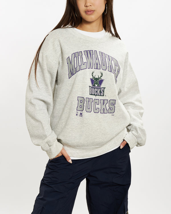90s NBA Milwaukee Bucks Sweatshirt <br>S