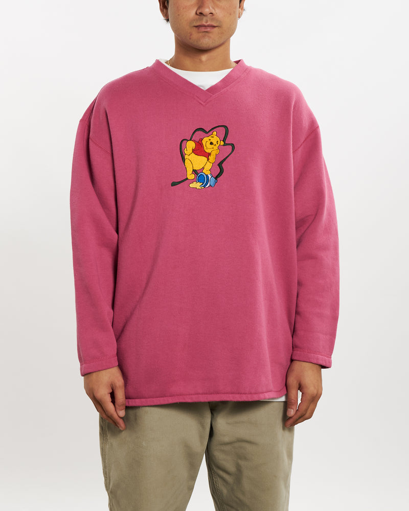 Vintage 90s Disney Winnie The Pooh Sweatshirt <br>L , The Real Deal , newtown, sydney, australia, thrift store, opshop, preloved, secondhand, sustainable, retro, antique, 70s, 80s, 90s, 2000s, 00s, fashion, clothing, streetwear, trendy, garment, style, boutique, store, shop, archive, sale, cheap, best, top