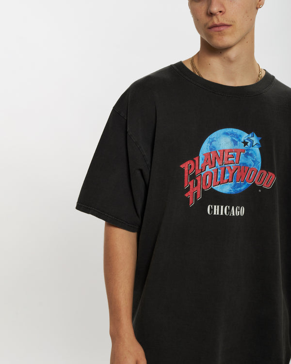 90s Planet Hollywood 'Chicago' Tee <br>L
