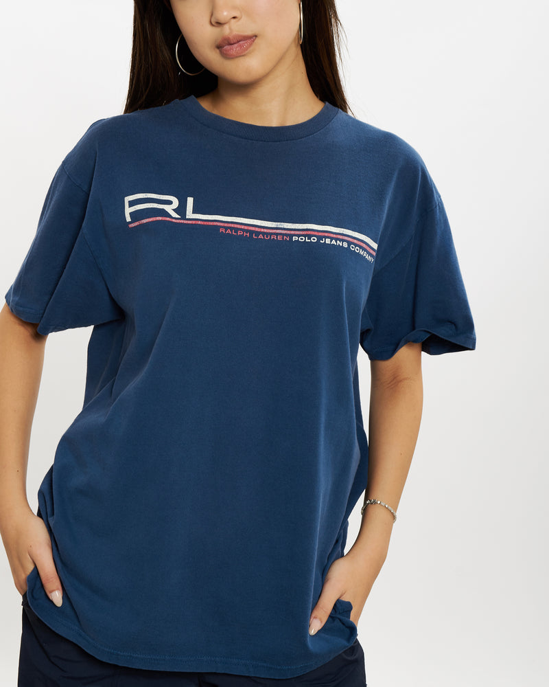 Vintage 90s Ralph Lauren Polo Jeans Co. Tee <br>S , The Real Deal , newtown, sydney, australia, thrift store, opshop, preloved, secondhand, sustainable, retro, antique, 70s, 80s, 90s, 2000s, 00s, fashion, clothing, streetwear, trendy, garment, style, boutique, store, shop, archive, sale, cheap, best, top