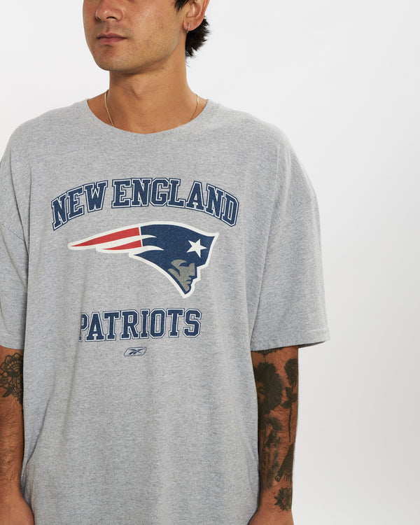 Vintage Reebok NFL New England Patriots Tee <br>L
