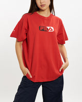 Vintage 1999 Fila Tee <br>S , The Real Deal , newtown, sydney, australia, thrift store, opshop, preloved, secondhand, sustainable, retro, antique, 70s, 80s, 90s, 2000s, 00s, fashion, clothing, streetwear, trendy, garment, style, boutique, store, shop, archive, sale, cheap, best, top