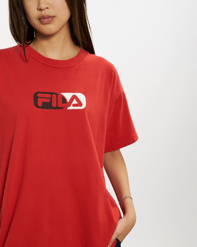 Vintage 1999 Fila Tee <br>S , The Real Deal , newtown, sydney, australia, thrift store, opshop, preloved, secondhand, sustainable, retro, antique, 70s, 80s, 90s, 2000s, 00s, fashion, clothing, streetwear, trendy, garment, style, boutique, store, shop, archive, sale, cheap, best, top