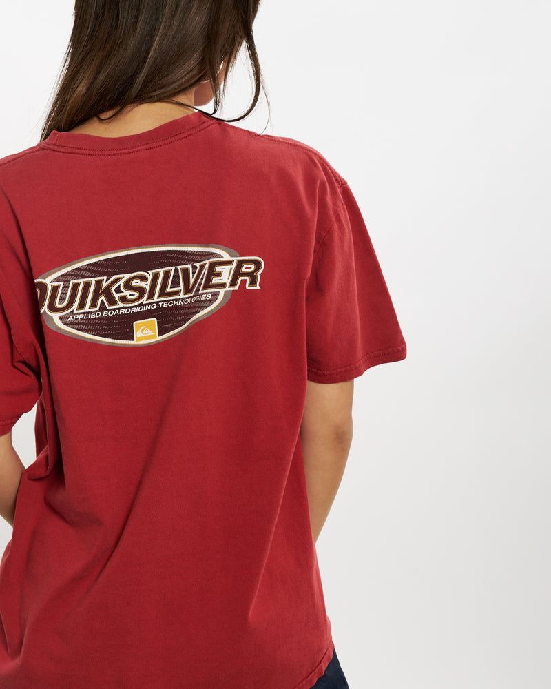 Vintage Quiksilver Tee <br>S , The Real Deal , newtown, sydney, australia, thrift store, opshop, preloved, secondhand, sustainable, retro, antique, 70s, 80s, 90s, 2000s, 00s, fashion, clothing, streetwear, trendy, garment, style, boutique, store, shop, archive, sale, cheap, best, top