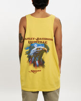 Vintage Harley Davidson Tank <br>L , The Real Deal , newtown, sydney, australia, thrift store, opshop, preloved, secondhand, sustainable, retro, antique, 70s, 80s, 90s, 2000s, 00s, fashion, clothing, streetwear, trendy, garment, style, boutique, store, shop, archive, sale, cheap, best, top